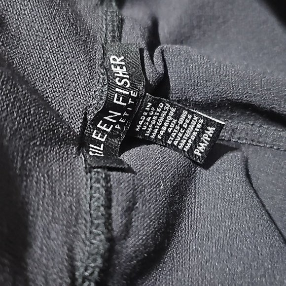 Eileen Fisher Gray Crop Leggings Pants Size Medium‎ Petite MP - Picture 4 of 5